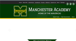 Desktop Screenshot of manchesteracademy.org